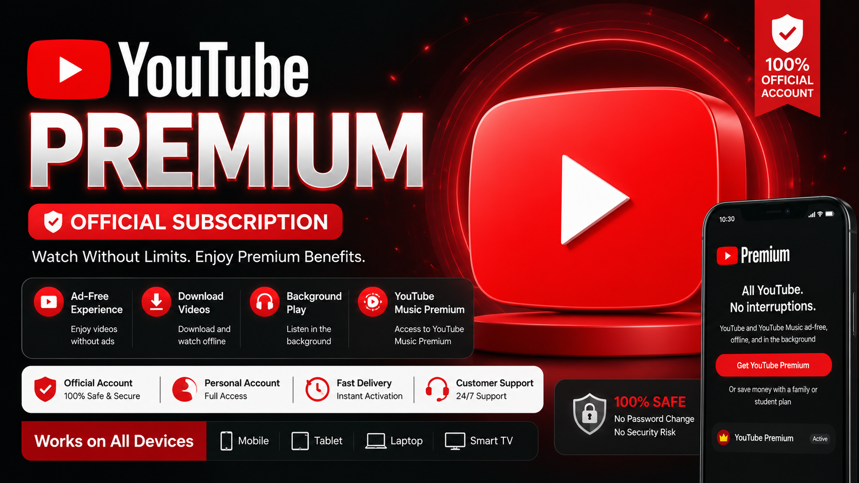 YouTube Official Premium