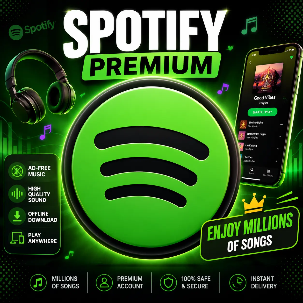 Spotify Premium | Official 2 Months Subscription