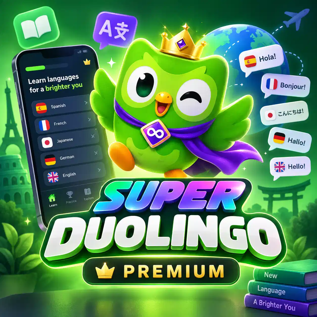 Duolingo supper premium